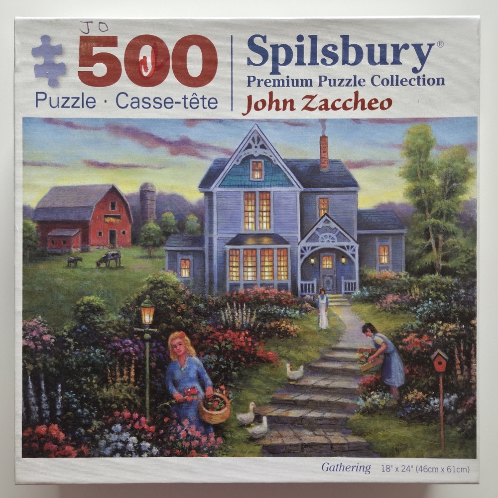 Spilsbury "Gathering" 500 Piece Jigsaw Puzzle